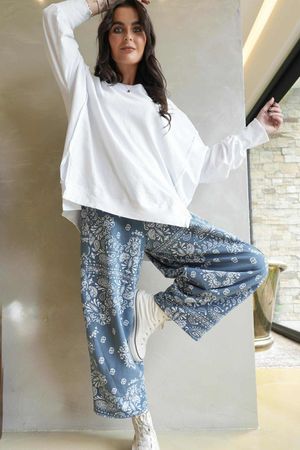 Lagen Chill Sweatshirt White