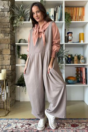 Lagen Jungaree Mocha