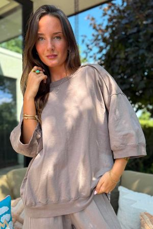 Lagen Relaxed Sweatshirt Mocha