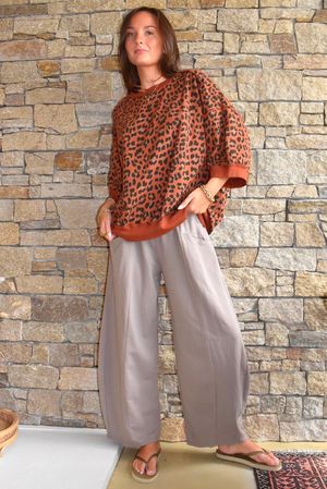Lagen Wild Thing Relaxed Sweatshirt Rust