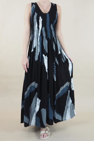 Laundry B All Event Dress Urban Abstract Black