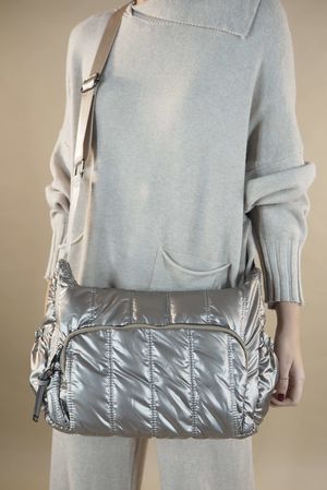 Laundry B Huff Puffer Slouch Bag Champagne //N10