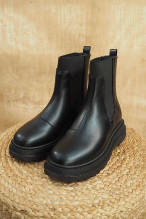 Laundry B Ori Chunky Chelsea Boot Black 
