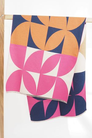 Laundry B Orla Cashmere Blend Scarf Geranium