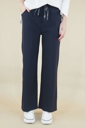 Laundry B Raw Kick Marine Luxe Magic Trouser Navy