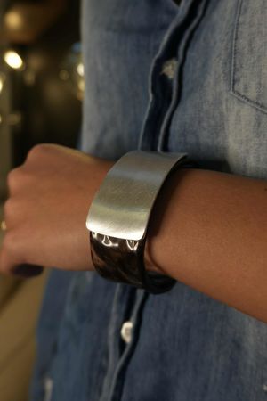 Laundry B Remi Resin Cuff Bangle 