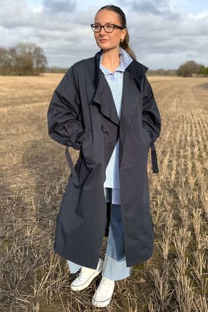 Laundry B Rowen Spring Trench Navy //N50/50 =