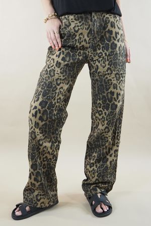 Laundry B Wild Thang G Smack Jeans Leopard