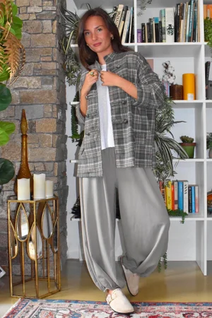 Lock Bloom Cuff Pant Stone