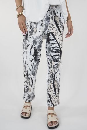 Made in Italy Basic Cotton Jogger Mixed Animal