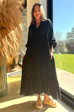 Made in Italy Darra Souk Dress Black