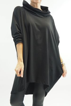 Made in Italy Edit Bubble Cowl Black