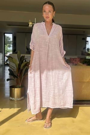 Made in Italy Kasbah Souk Dress Washed Rose 