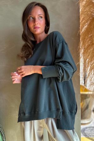  Lagen Chill Sweatshirt Charcoal 