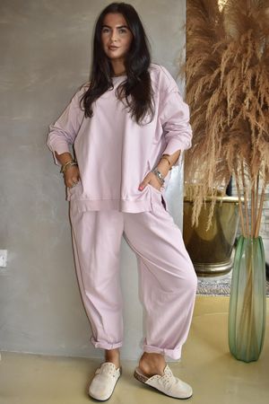 Lagen Chill Sweatshirt Rose - 