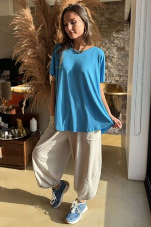 Made in Italy Perfect Tee Cerulean 