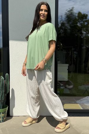 Made in Italy Perfect Tee Pistachio 