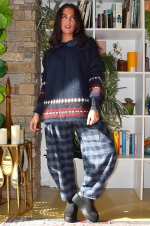 Moorland Fair Isle Knit Navy