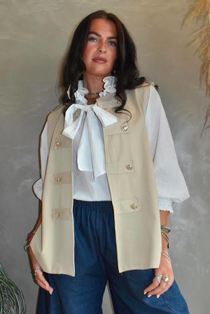 Napoleon Scuba Waistcoat Stone