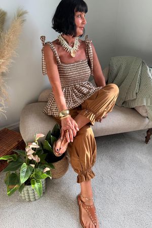Paloma Bloomer Pant Hazelnut