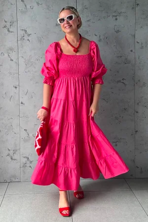 Paloma Darling Dress Miami Pink