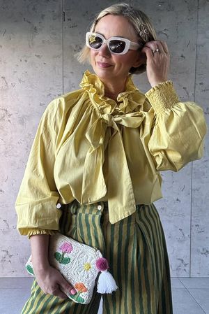 Paloma Poet Blouse Soft Ochre -