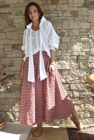Paloma Poet Blouse White /40 Pre order 1 week 