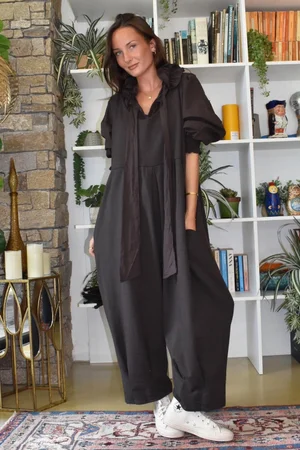 Paloma Tela Poet Blouse Coffee Bean