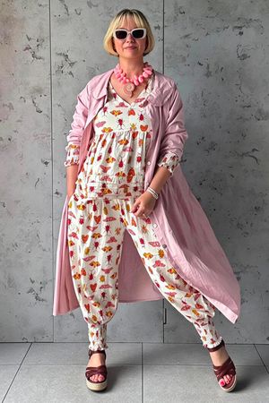 Ren Bugs & Butterflies X Rose Mae Shirring Cuff Pant