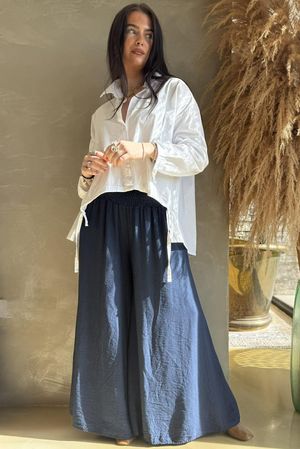 Riviera Palazzo Pant Navy