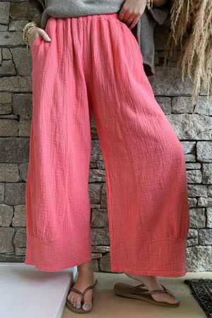 Santos Cushion Cotton Quirky 7/8 Pant Watermelon