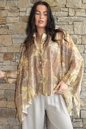 Seven Wonders Scarf Shirt E /9=