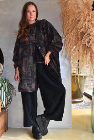 Shangri-La Longline Pocketed Shirt Jacket 2 