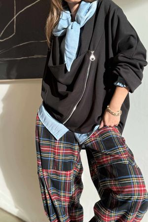 Sola Smart Tech Drape Relaxed Biker Jacket Black 