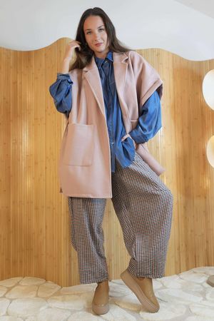  Tenby Claudia Cap Sleeve Coat Rose /8