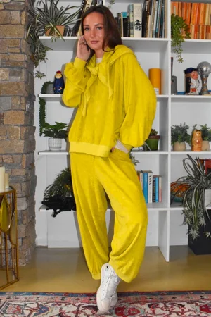 Terry B Lantern Sleeve Sweatshirt Bamboo