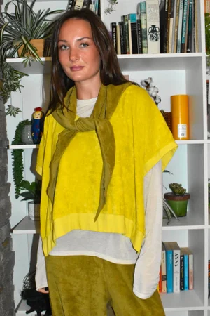 Terry B Neckerchief Mucky Olive