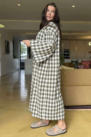 The Holland Longline Duster Jacket Olive /12 