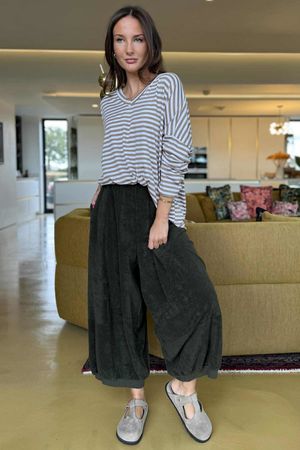 The Terry B Bloom Pant Deep Moss