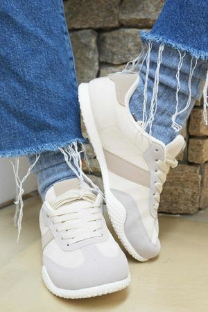 Track Retro Trainer Stone