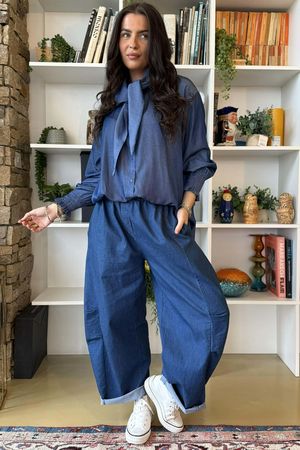 Tucker Classic Barrel Jean Mid Denim 