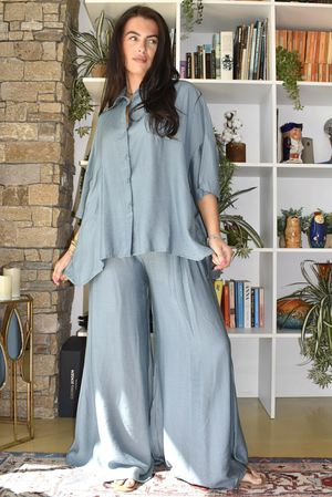 Vince Utility Box Shirt Denim
