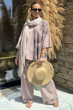 Wild Shores Pure Cotton Tokyo Top Washed Wild Rose /30