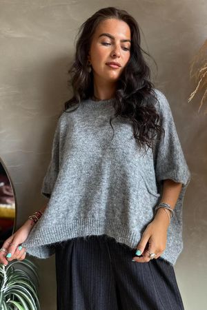 Zeta Otto Knit Grey Marl