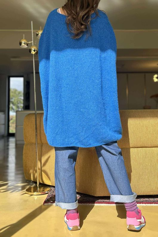 Big Softie Archie Slouch Knit Sapphire /4 =