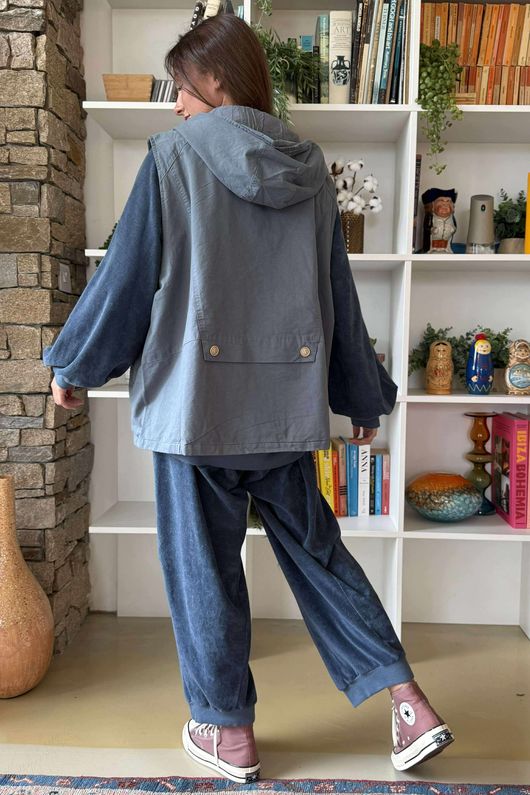 Aloe B Gilet Denim