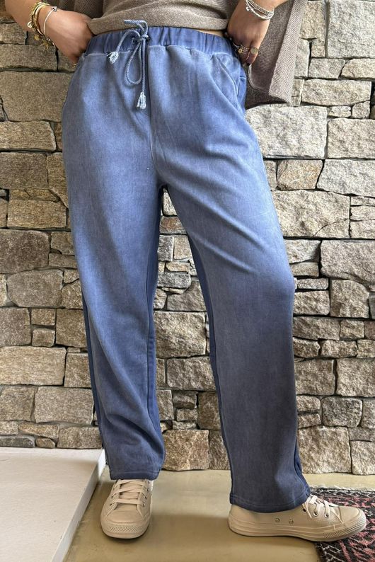 Anine Soft Touch Classic Jogger Washed Denim