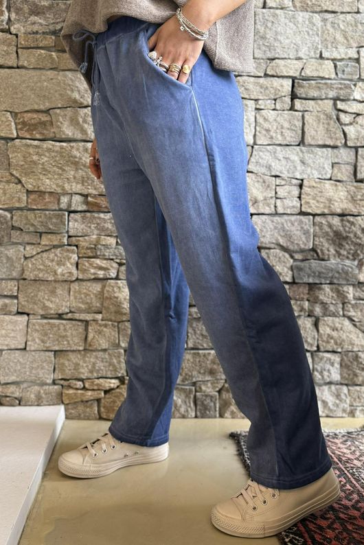 Anine Soft Touch Classic Jogger Washed Denim