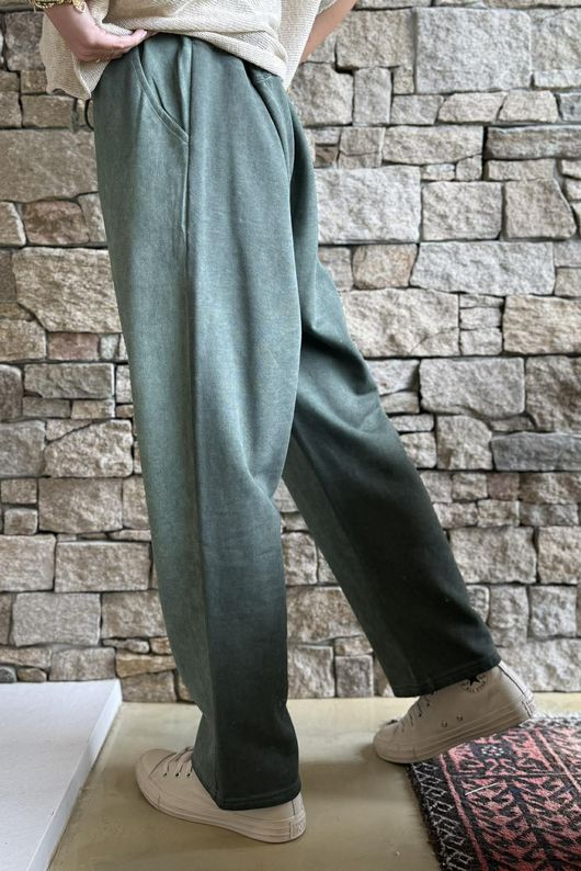 Anine Soft Touch Classic Jogger Washed Khaki