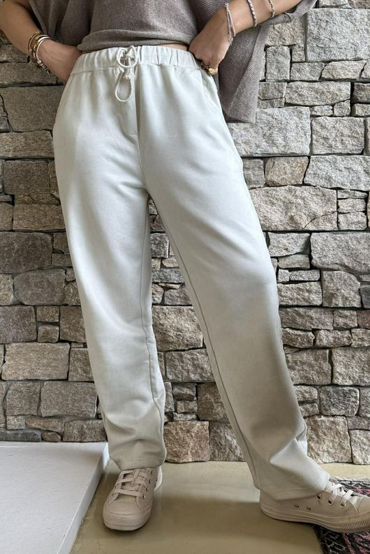 Anine Soft Touch Classic Jogger Washed Stone